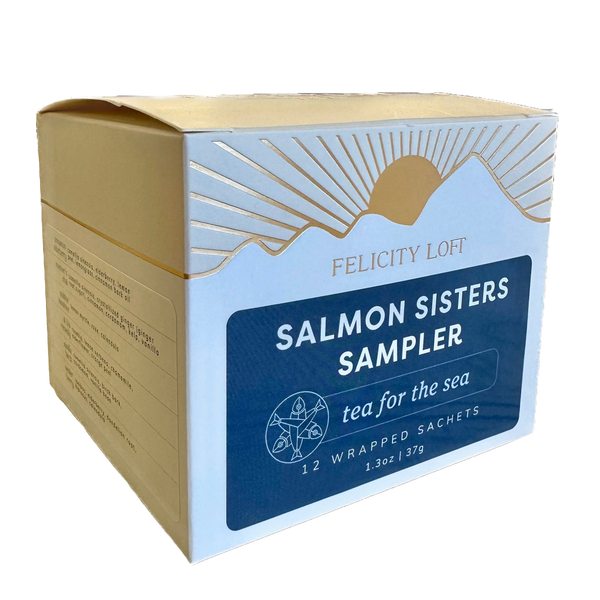 Felicity Loft x Salmon Sisters Tea for the Sea Sampler Box