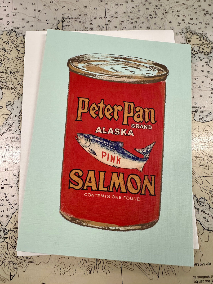 Alaska Canned Salmon Cards - 6 Pack