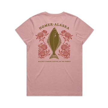 Summer 2024 Design: Homer Halibut Women's Tee