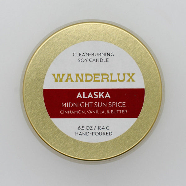 Wanderlux - Midnight Sun Spice Soy Candle – Salmon Sisters