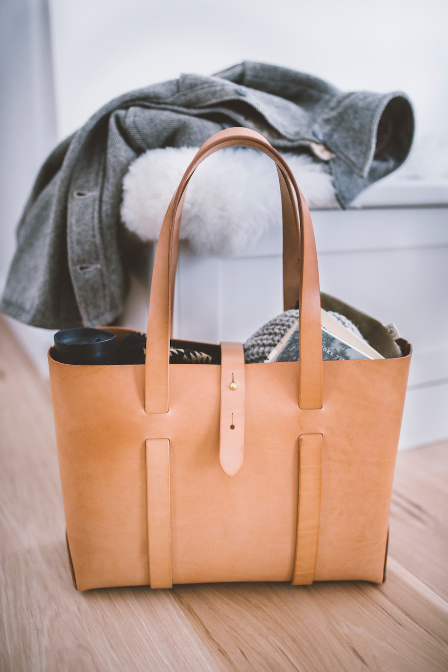 Tempest Leather Tote