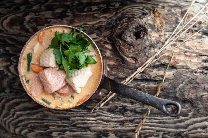 Coconut Curry Fish Soup Recipe