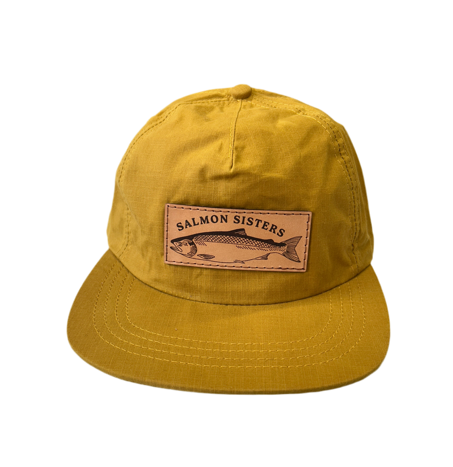 Weatherproof Salmon Cap - Yellow