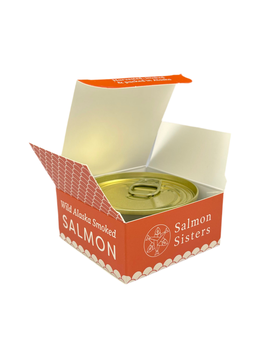 Smoked Tinned Alaska Salmon