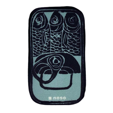 NoSo x Salmon Sisters - Tinned Fish Repair Patch (Dark Blue)
