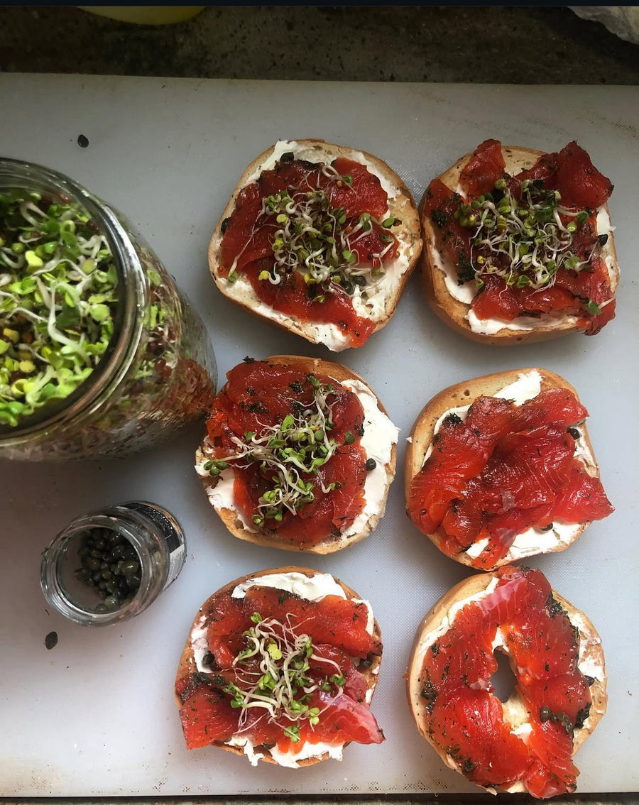 Wild Alaska Smoked Sockeye Salmon Box: 10 LB