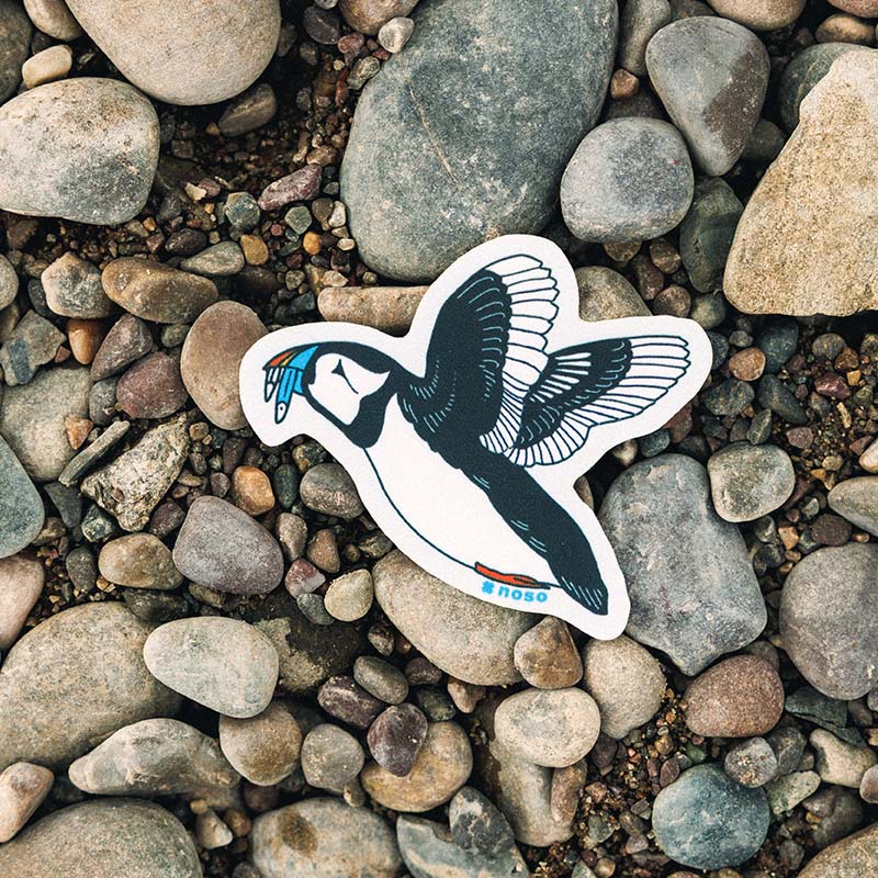NoSo x Salmon Sisters - Puffin Repair Patch