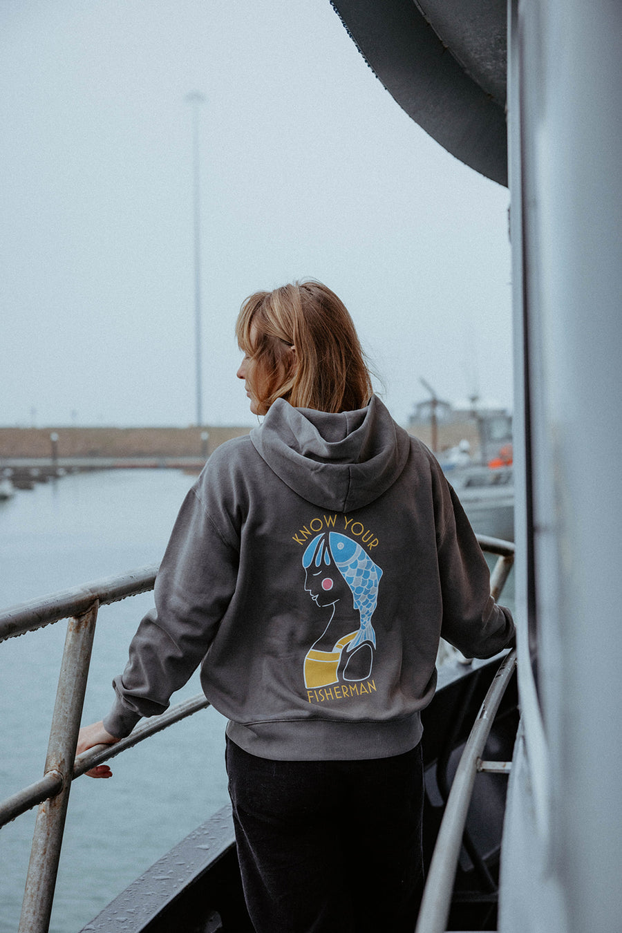 Know Your Fisherman Zip Hoodie – Salmon Sisters Know Your Fisherman Zip Hoodie – Salmon Sisters
