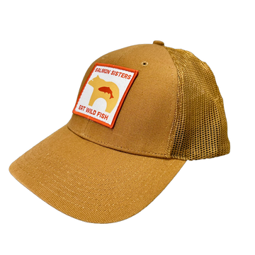 Eat Wild Fish Patch - Brown Ball Cap