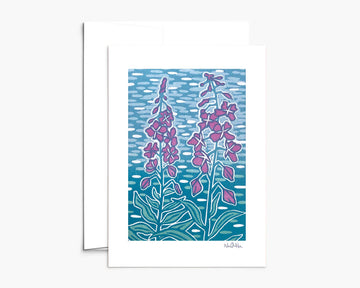 Nan Onkka - Fireweed Greeting Card