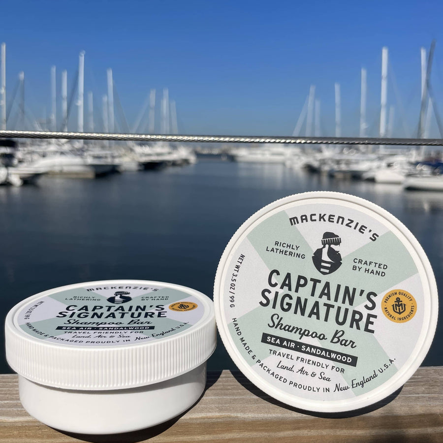 Mackenzie’s Fisherman - Captain's Signature Shampoo Bar, 3.5 oz