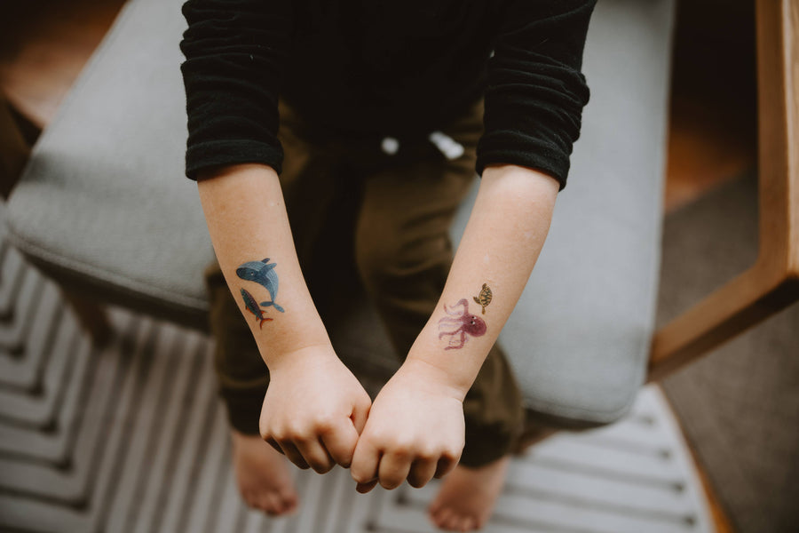 Saint & Company Temporary Tattoos - Wild Sea