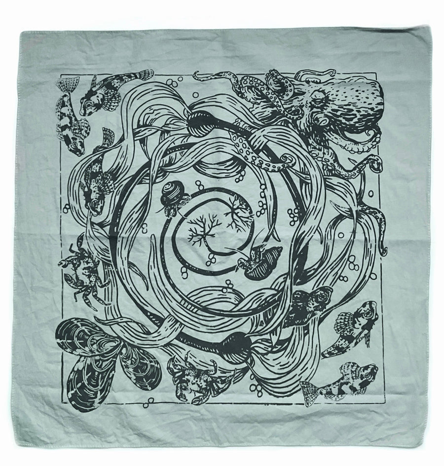 Intertidal Zone Cotton Bandana