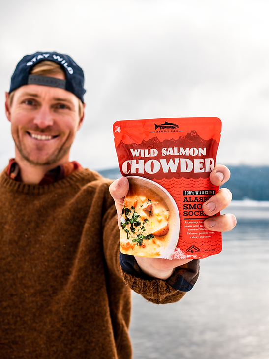 Thunder's Catch - Smoked Salmon Chowder