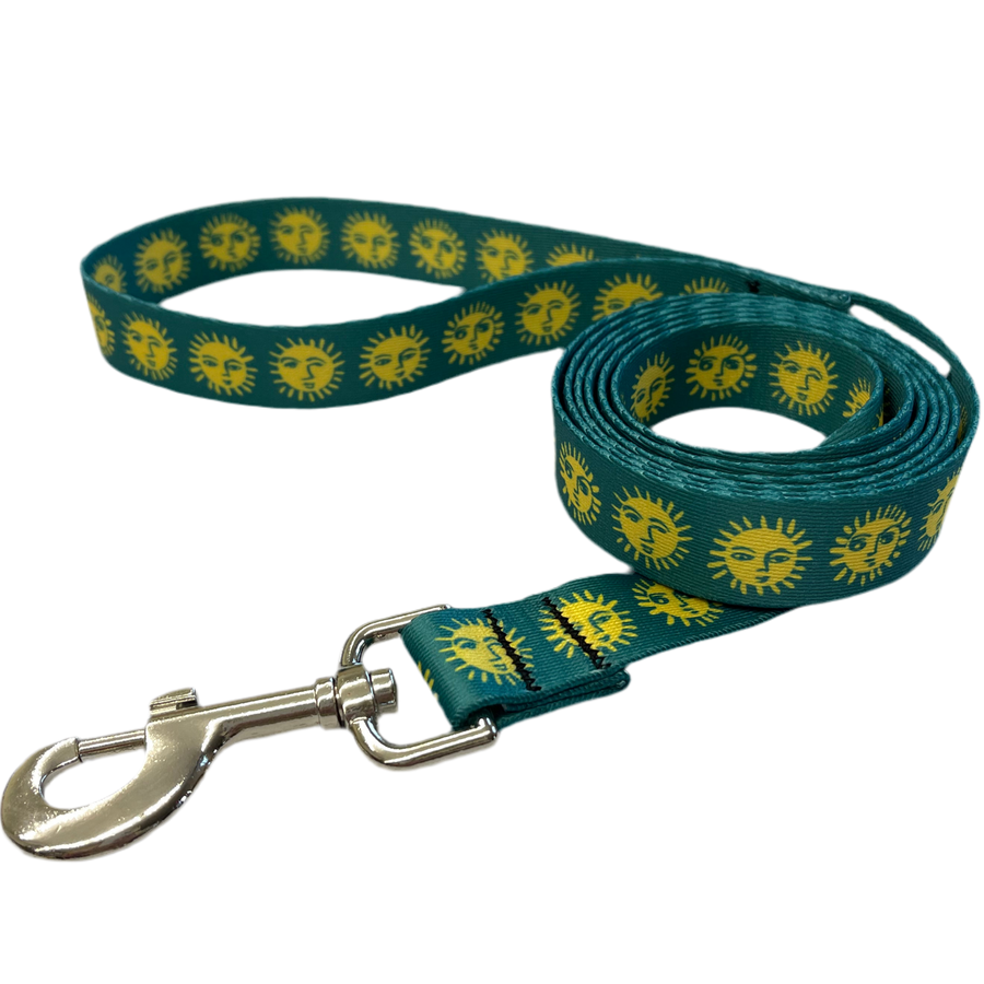 Salmon Sisters Dog Leash - Suns