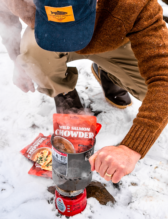 Thunder's Catch - Smoked Salmon Chowder