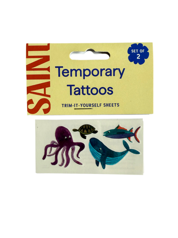 Saint & Company Temporary Tattoos - Wild Sea