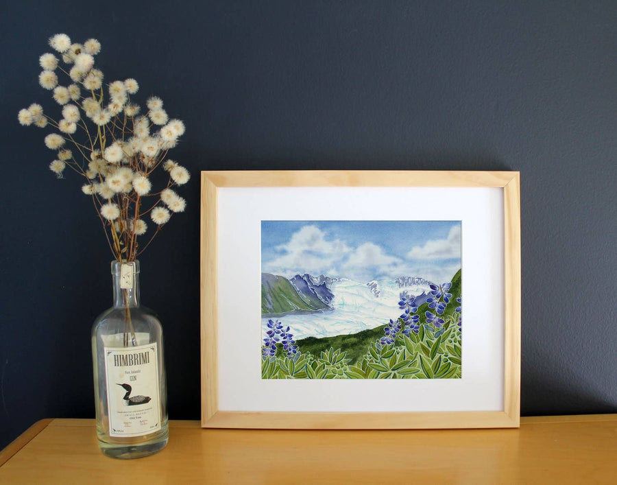 Jill Richie - Lap of Lupine Print