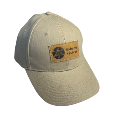 Nomar Salmon Sisters Logo Patch - GREY Ball Cap