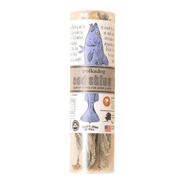 Polkadog - Cod Skins Tube Dog Treats
