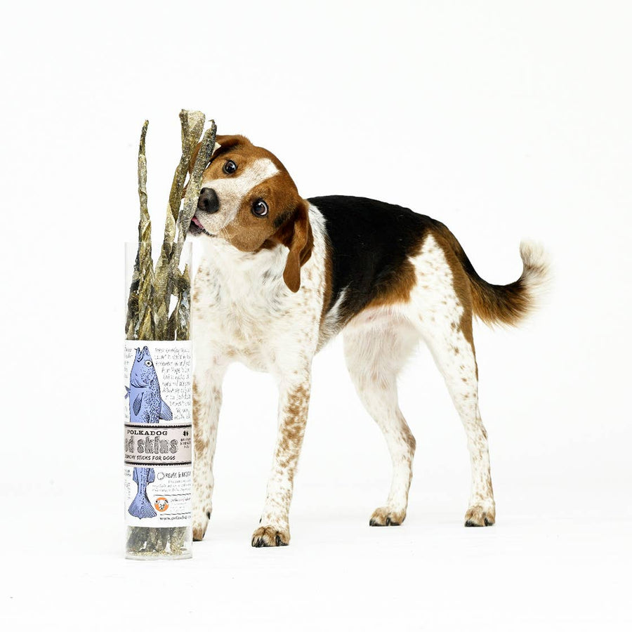 Polkadog - Cod Skins Tube Dog Treats
