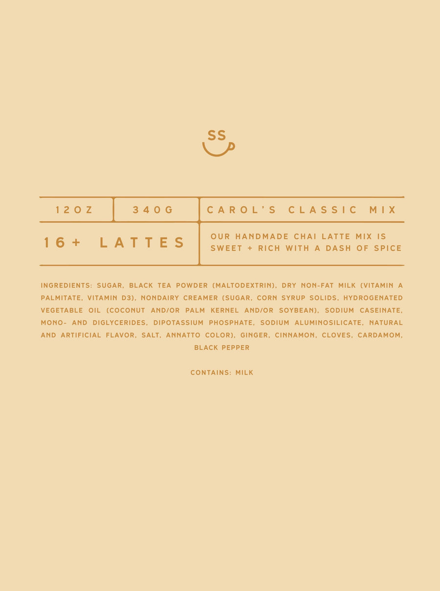 Side By Side - Chai Tea Latte Mix