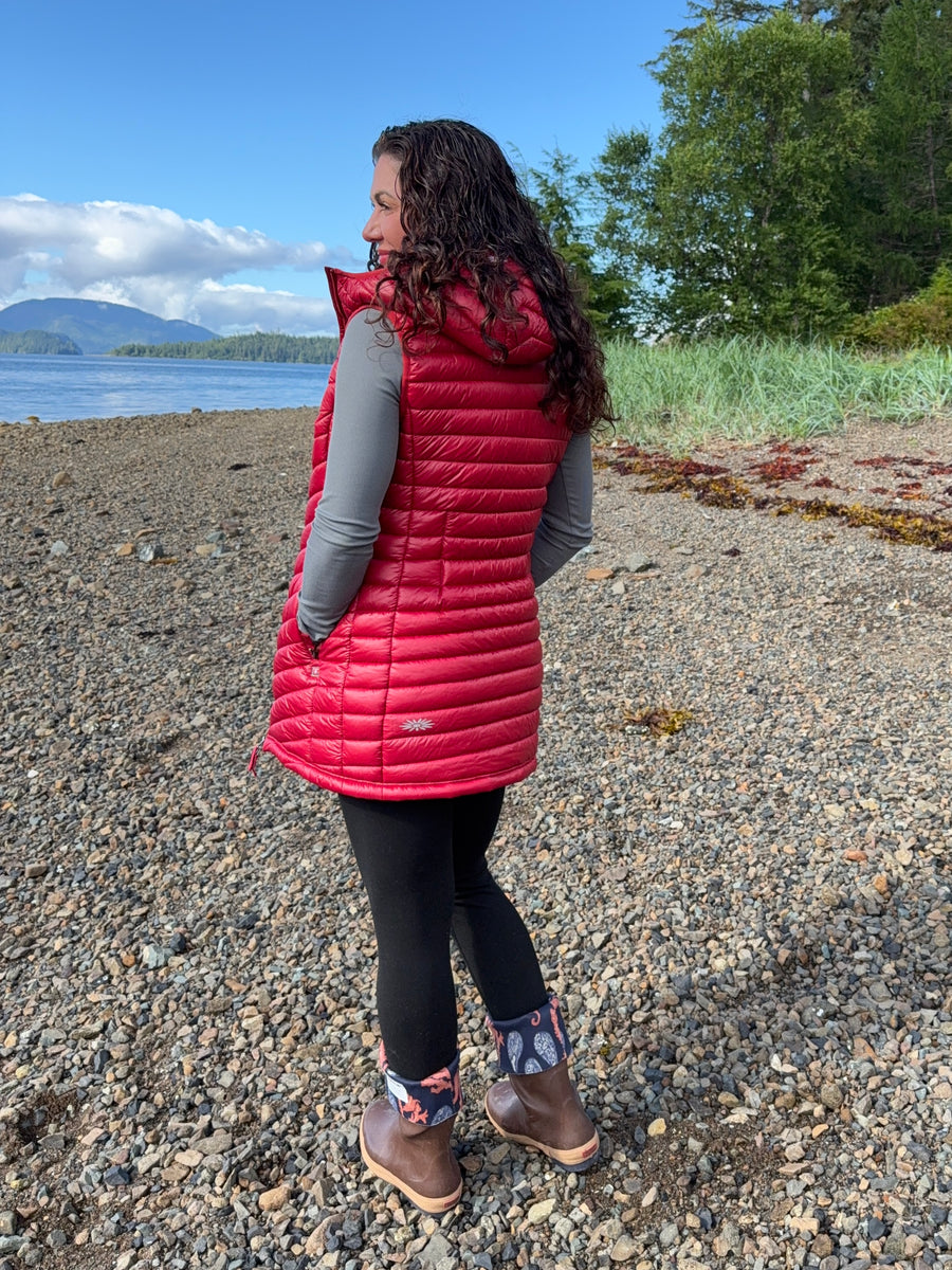 SKHOOP x Salmon Sisters - Sockeye Vest (Red Granite)