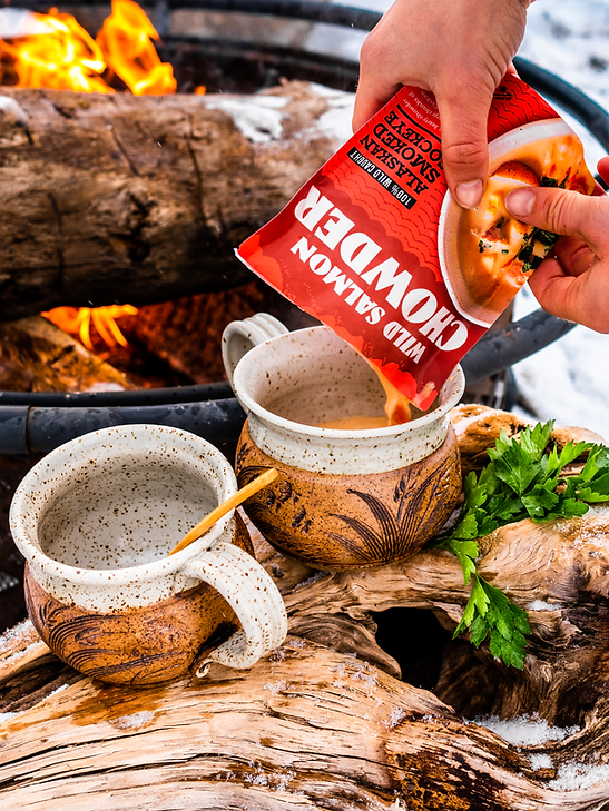 Thunder's Catch - Smoked Salmon Chowder