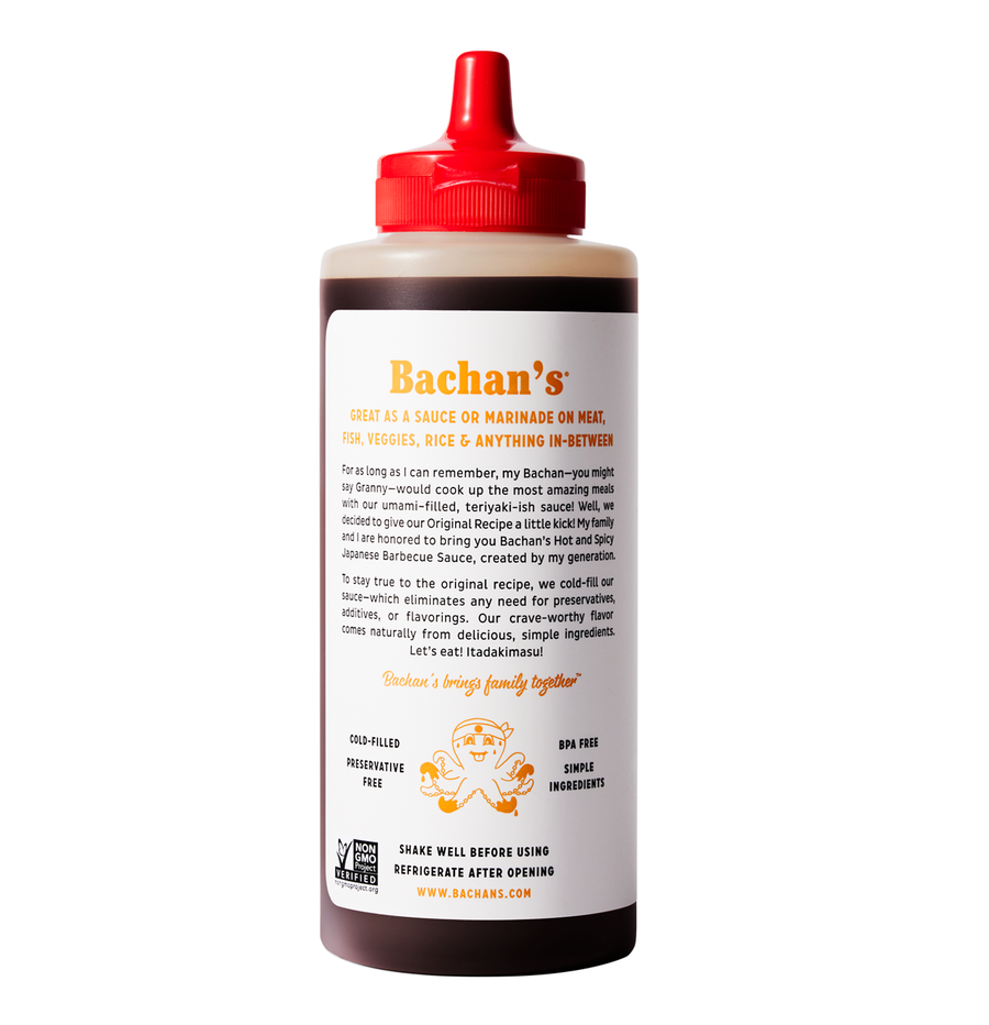 Bachan’s - Hot and Spicy Japanese Barbecue Sauce