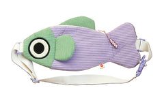 Curlworks - The Fish Bag (Lavender / Sage)