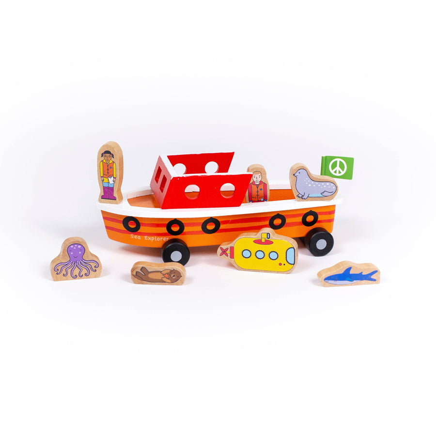 Jack Rabbit Creations - Ocean Explorer Magnetic Ship