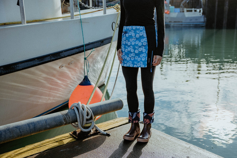 SKHOOP x Salmon Sisters - Limpet Kari Skirt (Blue)