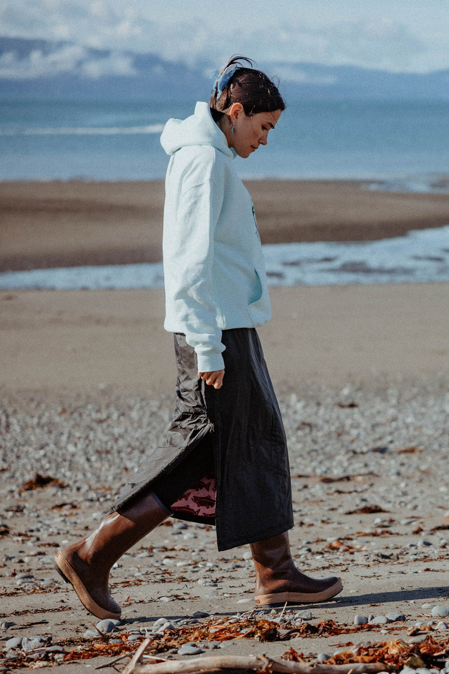 SKHOOP x Salmon Sisters - Original Skirt (Black)
