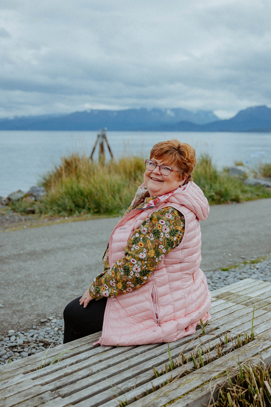 SKHOOP x Salmon Sisters - Sockeye Vest (Wild Pink)