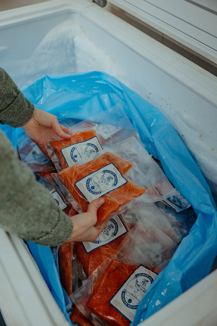 Wild Alaska Sockeye Salmon Box: 10 LBS