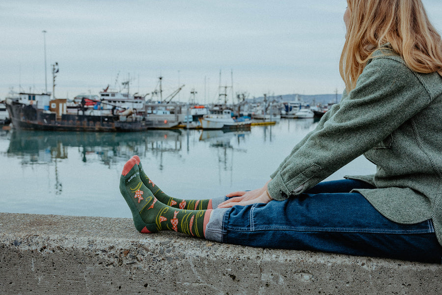 Darn Tough Women's Homer Sock - Kelp