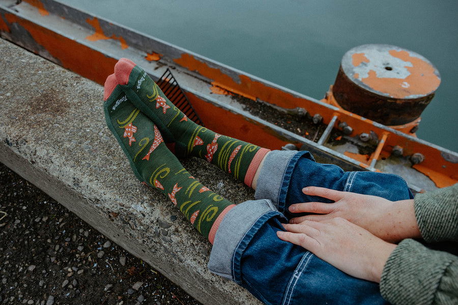 Darn Tough Women's Homer Sock - Kelp