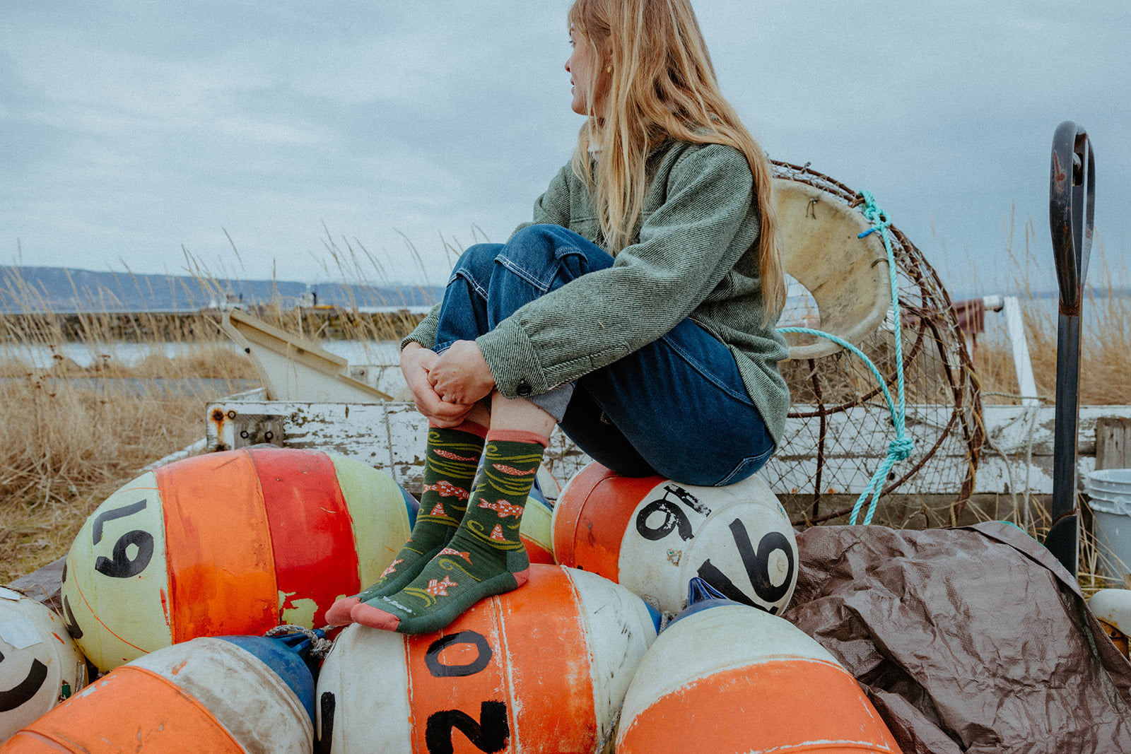 Darn Tough - Homer Kelp Boot Sock – Salmon Sisters