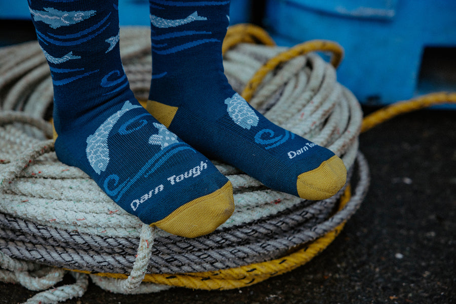 Darn Tough Women's Homer Sock - Deep Water