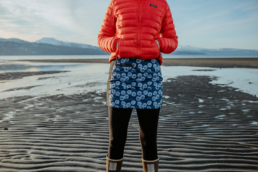 SKHOOP x Salmon Sisters - Limpet Kari Skirt (Navy)