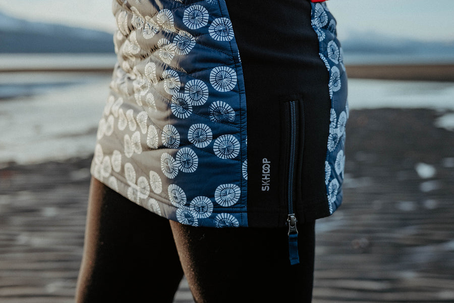 SKHOOP x Salmon Sisters - Limpet Kari Skirt (Navy)