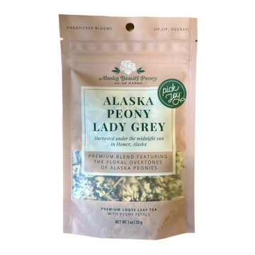 Alaska Beauty Peony - Lady Grey Blend Loose Leaf