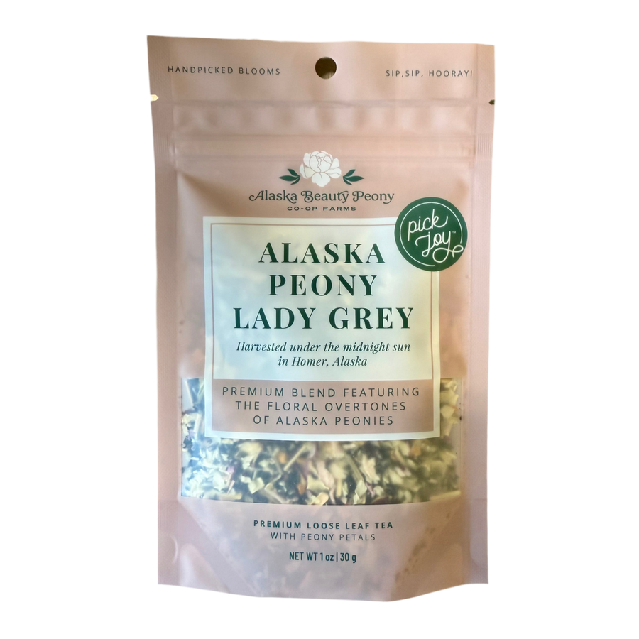 Alaska Beauty Peony - Lady Grey Blend Loose Leaf