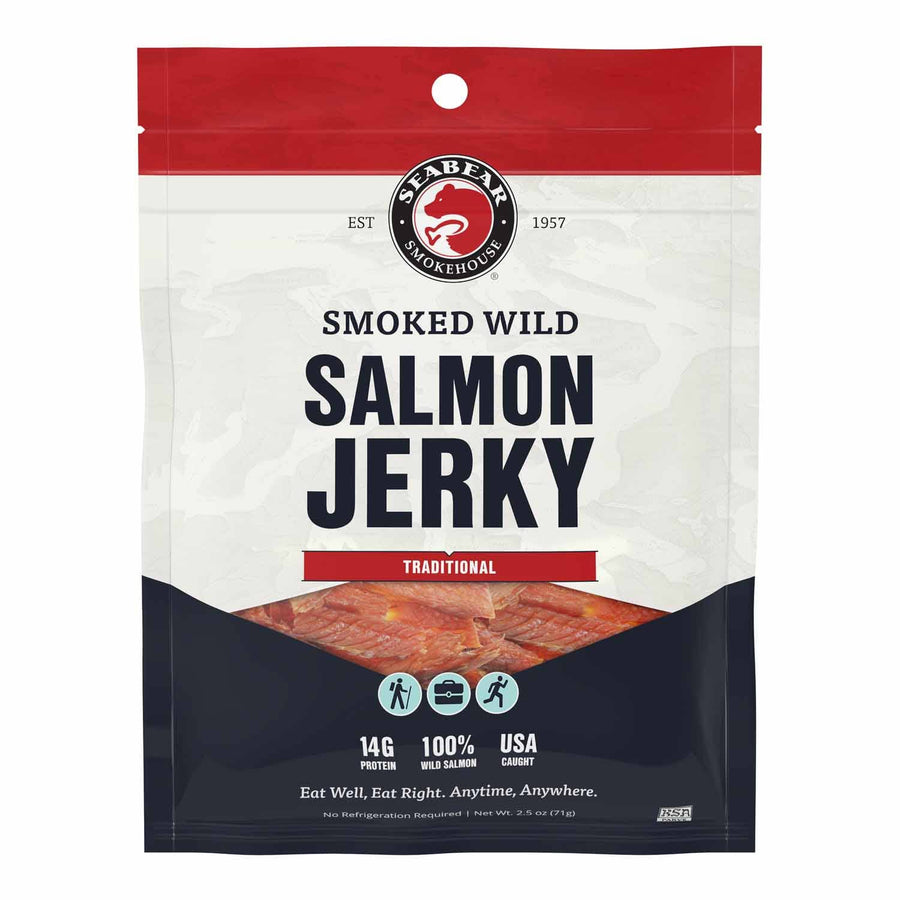 Seabear - Smoked King Salmon Jerky