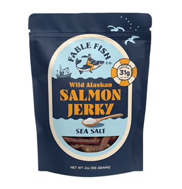 Fable Fish Co. - Sea Salt Sockeye Salmon Jerky