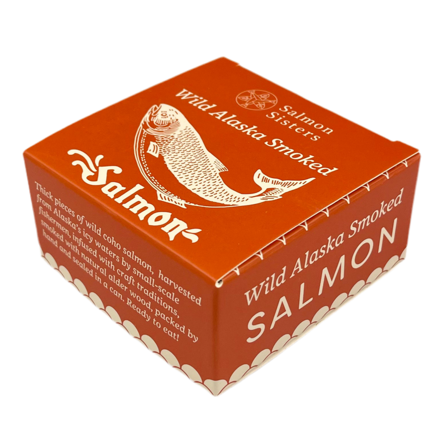 Smoked Tinned Alaska Salmon