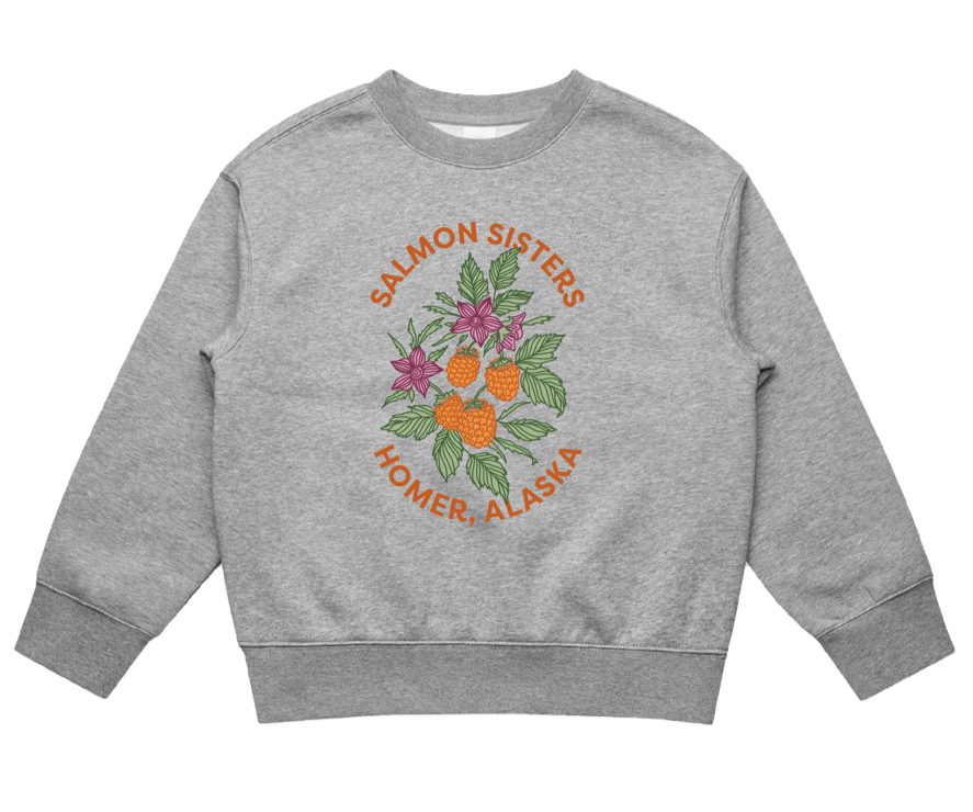 (Pre-order) Kids Salmonberry Crewneck