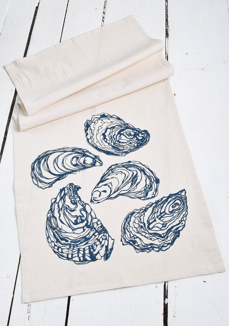 Hearth and Harrow - Oyster Tea Towel