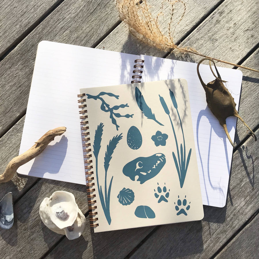 Middle Dune - Estuary Coil Notebook