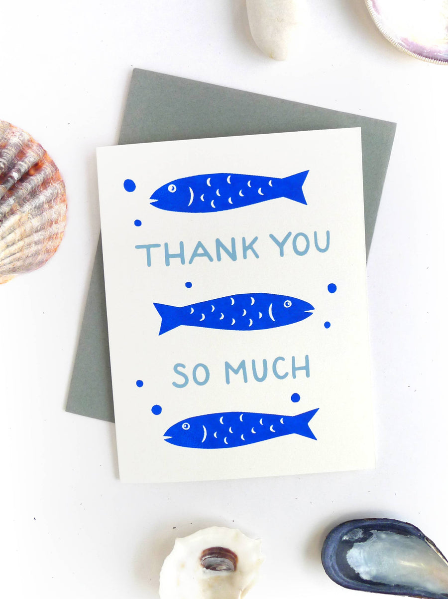 Middle Dune - Fish Thank You Card